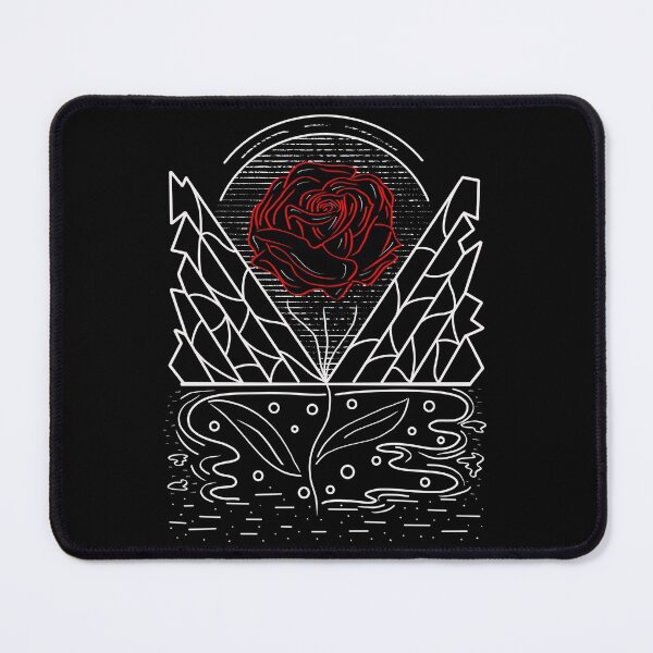 Item preview, Rose Geometric Line Art, Minimalist Rose, Geometric Floral, Close to Nature designed and sold by orangeblue21.