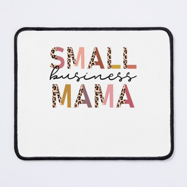 Item preview, Small Business Mama Half Leopard Mom Entrepreneur Support Local Small Shop designed and sold by clothesy7.