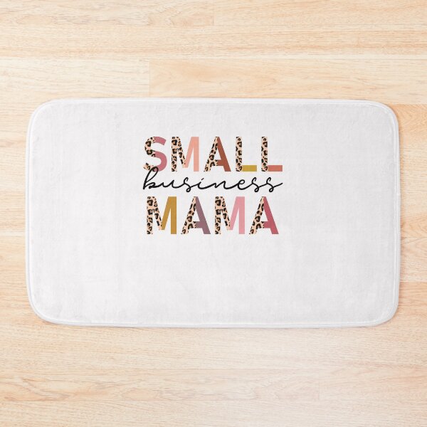 Item preview, Small Business Mama Half Leopard Mom Entrepreneur Support Local Small Shop designed and sold by clothesy7.