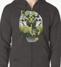 Anime Club Shirt Hoodie mit Reißverschluss