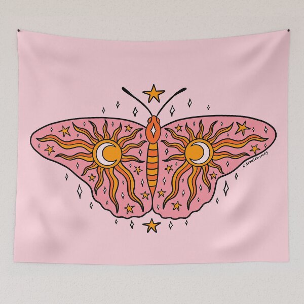 Item preview, Spooky Butterfly designed and sold by doodlebymeg.