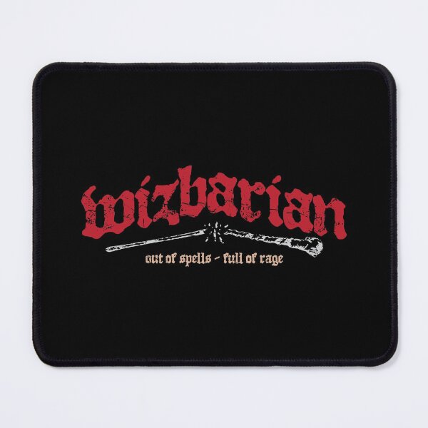 Item preview, Wizbarian Out of Spells Full of Rage - Wizard Barbarian designed and sold by DnlDesigns.
