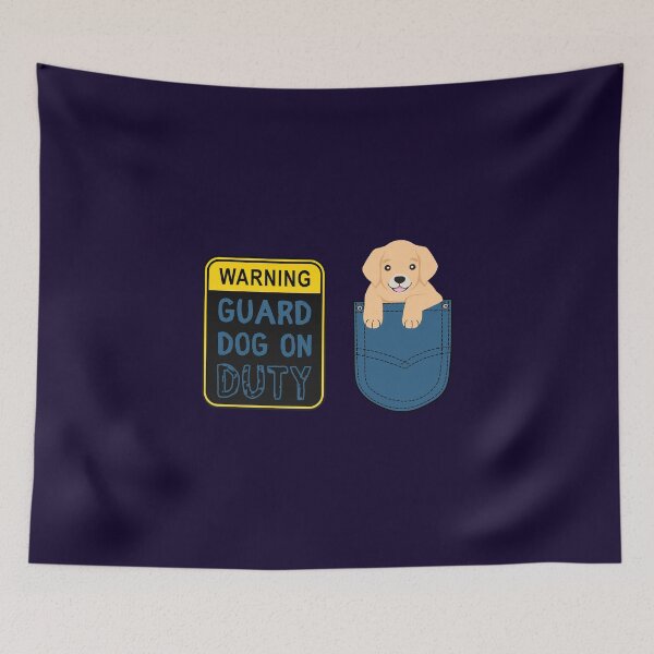 Item preview, Labrador in Breast Pocket | Warning Guard Dog designed and sold by DoherDesigns.