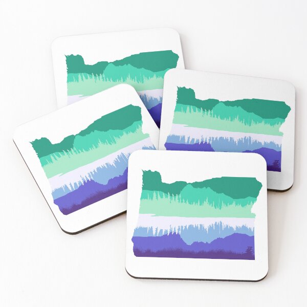 Item preview, Three fingered Jack Mountain Oregon Men Loving Men Pride Flag designed and sold by krewsonk.