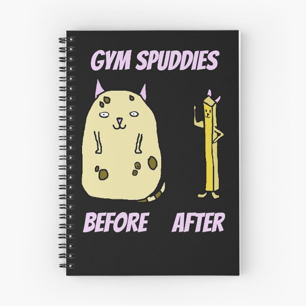 Item preview, Gym Spuddies Potato Cat designed and sold by Beluved.