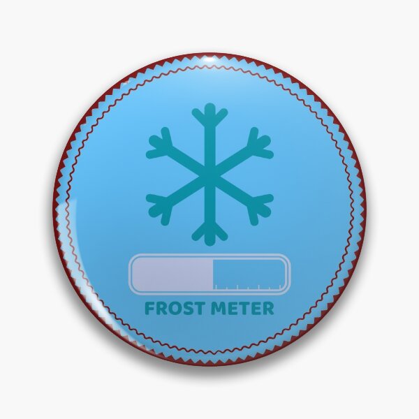 Item preview, Frost Meter Red designed and sold by AndPeace702.