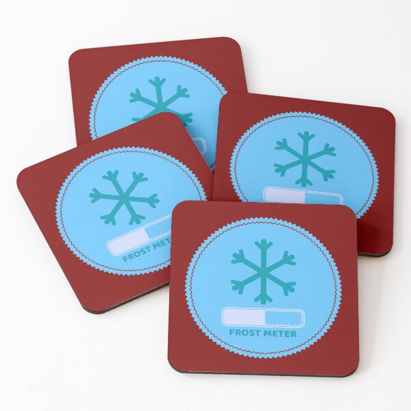 Item preview, Frost Meter Red designed and sold by AndPeace702.