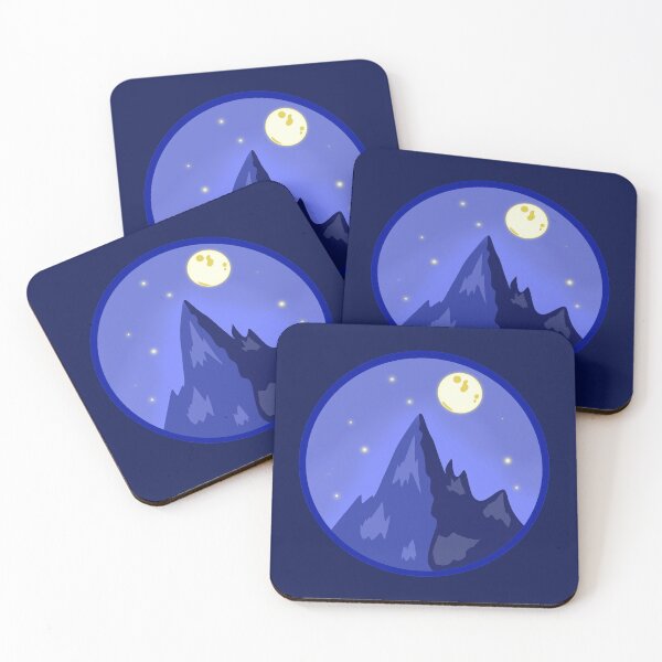 Item preview, Moonlit Mountains designed and sold by Cooper Lynn Designs.
