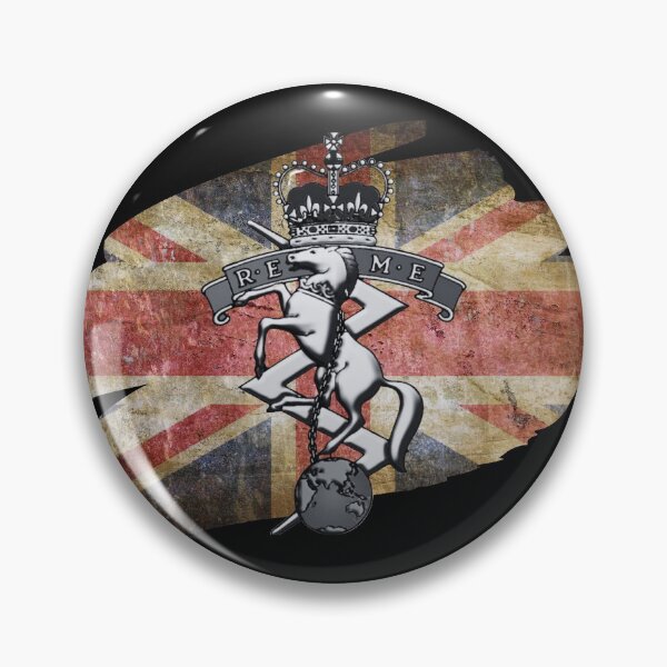 Item preview, Corps of Royal Electrical and Mechanical Engineers on Union Jack  designed and sold by PinnockDesigns.