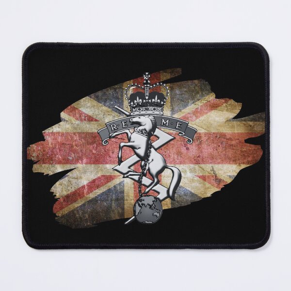 Item preview, Corps of Royal Electrical and Mechanical Engineers on Union Jack  designed and sold by PinnockDesigns.