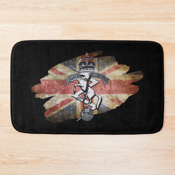 Item preview, Corps of Royal Electrical and Mechanical Engineers on Union Jack  designed and sold by PinnockDesigns.