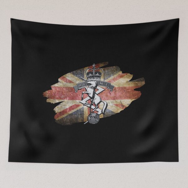 Item preview, Corps of Royal Electrical and Mechanical Engineers on Union Jack  designed and sold by PinnockDesigns.