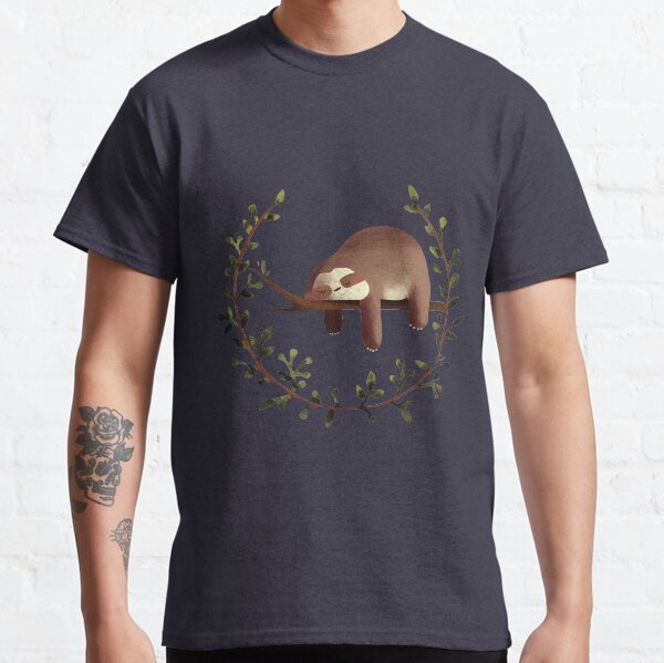 SLEEPING SLOTH Classic T-Shirt