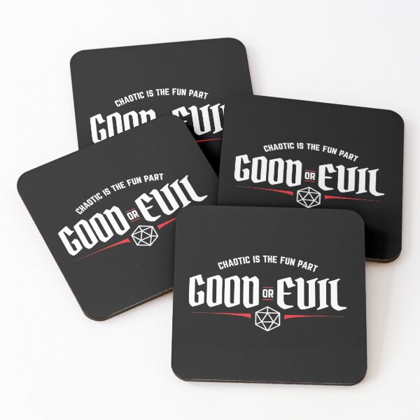 Item preview, Good or Evil Chaos is The Fun Part DnD Alignment designed and sold by DnlDesigns.