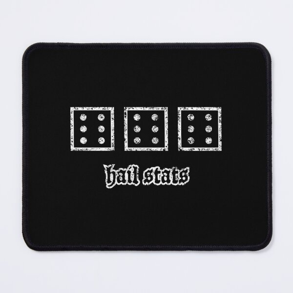 Item preview, Hail Stats 666 Dungeons Dragons Dice OSR designed and sold by DnlDesigns.