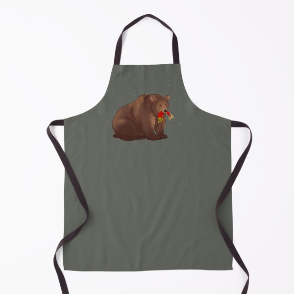 Item preview, Bear and Salmon designed and sold by InkAndSwords.