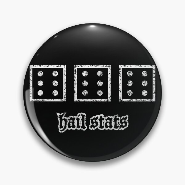 Item preview, Hail Stats 666 Dungeons Dragons Dice OSR designed and sold by DnlDesigns.