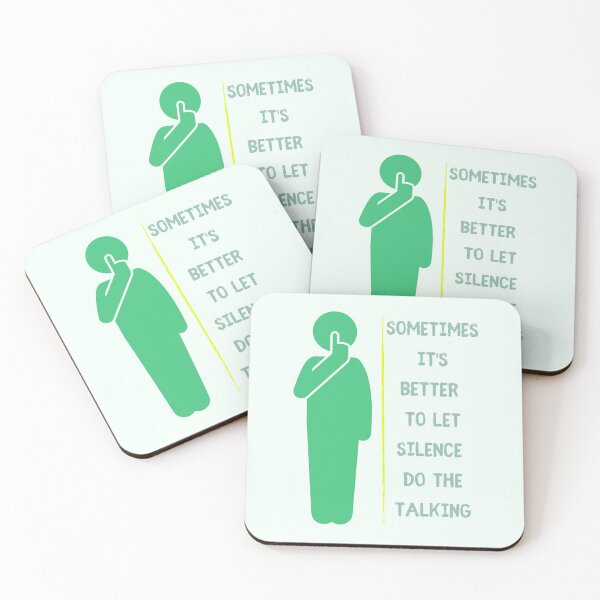 Item preview, Sometimes it's better to let silence do the talking designed and sold by Boleirov.