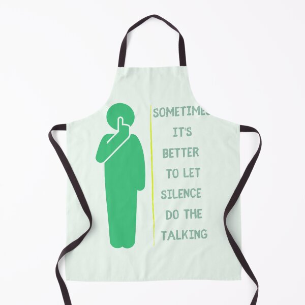 Item preview, Sometimes it's better to let silence do the talking designed and sold by Boleirov.