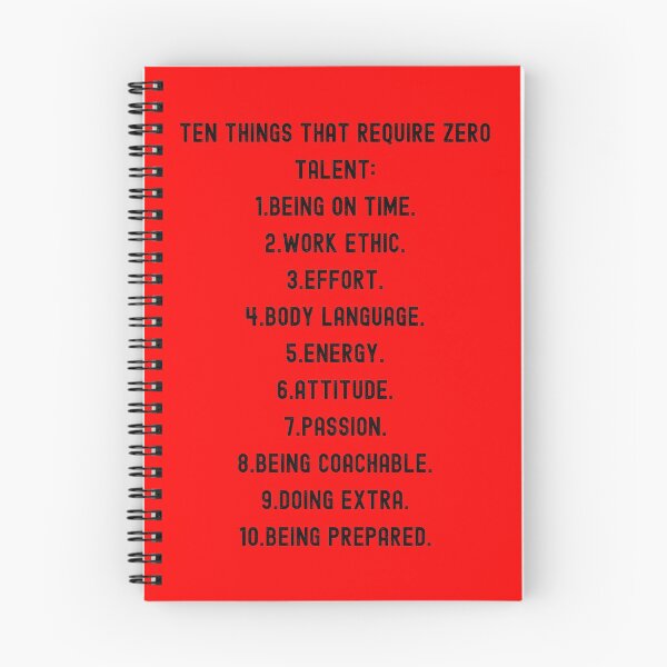 Item preview, Ten things that require zero talent designed and sold by Boleirov.