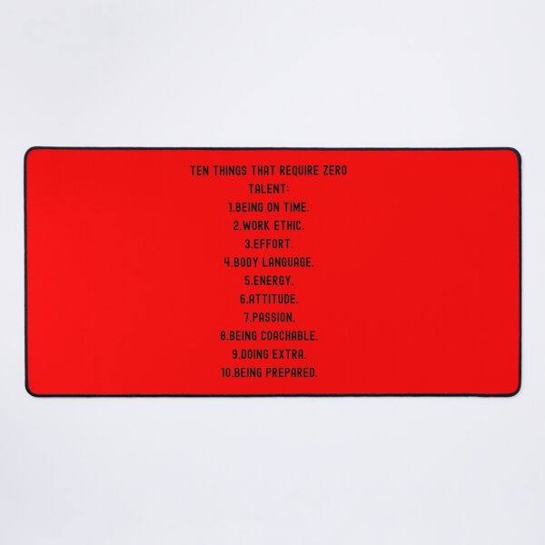 Item preview, Ten things that require zero talent designed and sold by Boleirov.