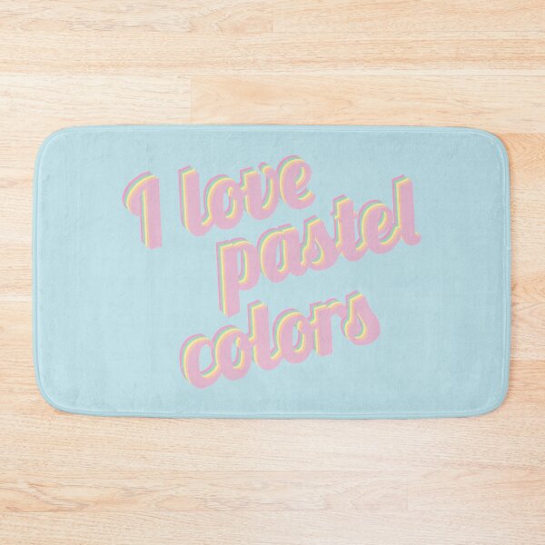 Item preview, I love pastel colors - Ich liebe Pastellfarben - quote designed and sold by greatnorris.
