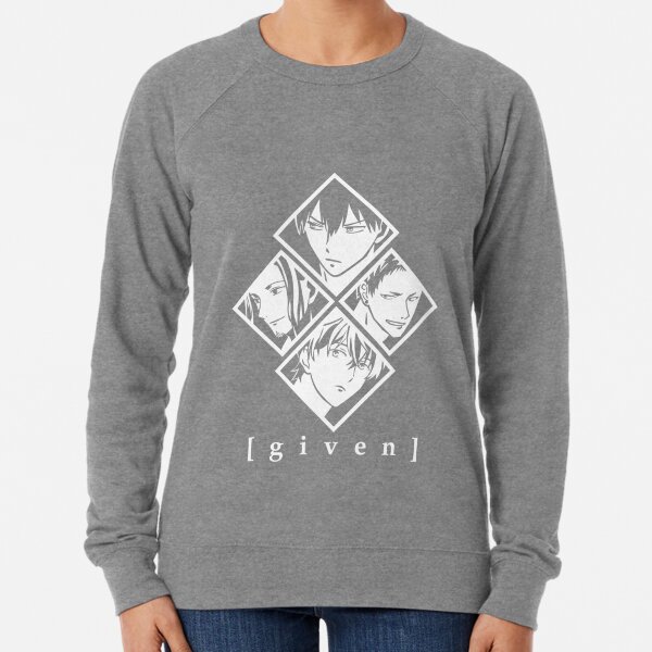 Given anime sweatshirt hotsell
