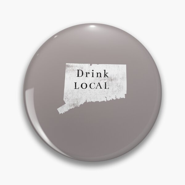 Artikelvorschau, Distressed Connecticut Drink lokales Design entworfen und verkauft von Angela Mello.