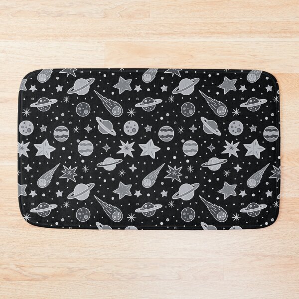 Item preview, Black and white Space pattern designed and sold by Artystico  ⭐⭐⭐⭐⭐.