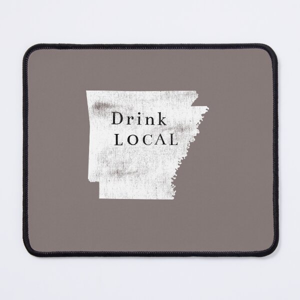 Item preview, Distressed Arkansas Drink Local Design designed and sold by Angela Mello.