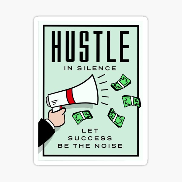 Item preview, Monopoly Hustle in silence designed and sold by dualogy.