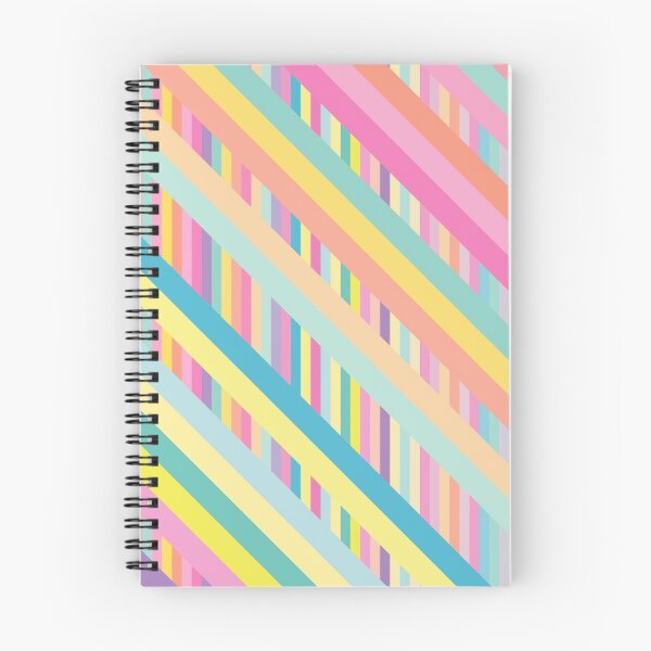 Item preview, sloped stripes pastel pattern designed and sold by greatnorris.