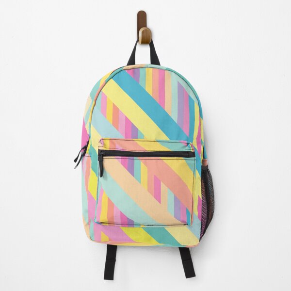 Item preview, sloped stripes pastel pattern designed and sold by greatnorris.