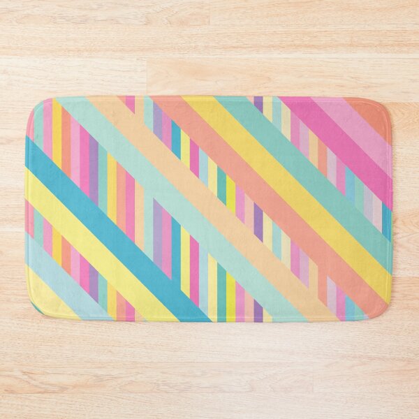 Item preview, sloped stripes pastel pattern designed and sold by greatnorris.