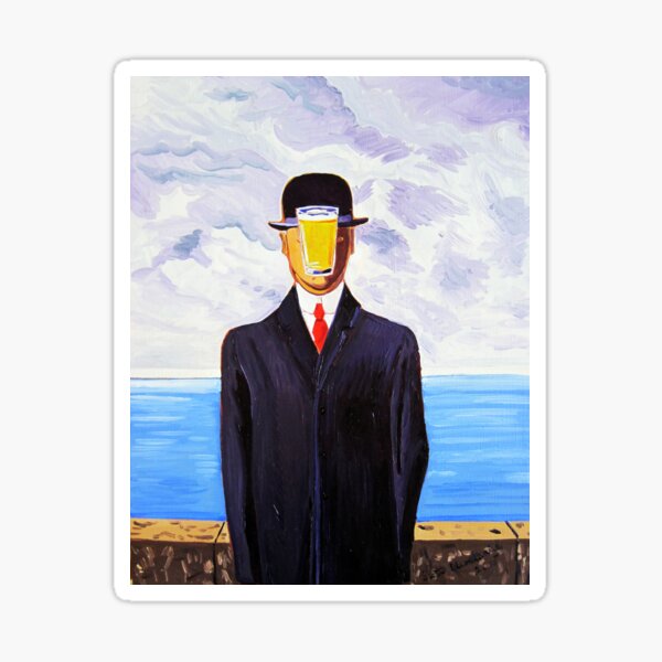 The Pint of Man Sticker