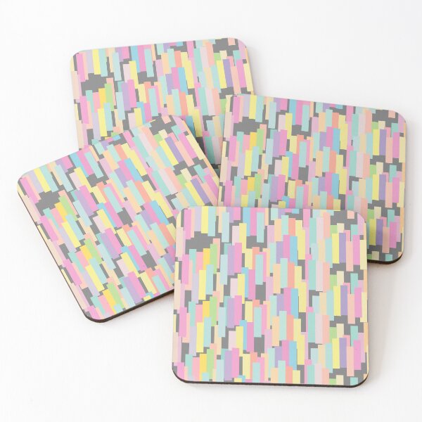 Item preview, Pastel pattern with rectangles designed and sold by greatnorris.