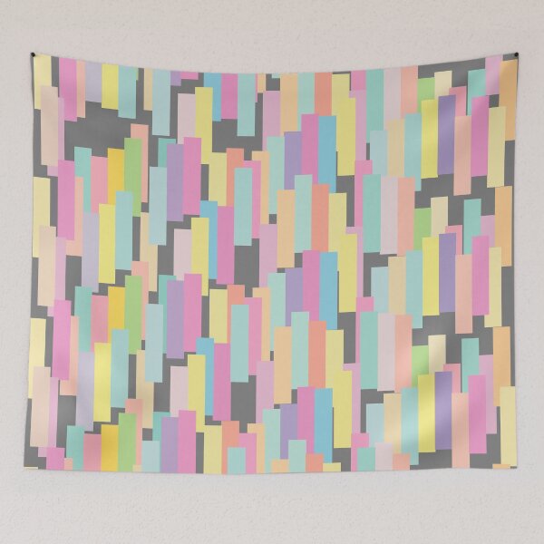Item preview, Pastel pattern with rectangles designed and sold by greatnorris.