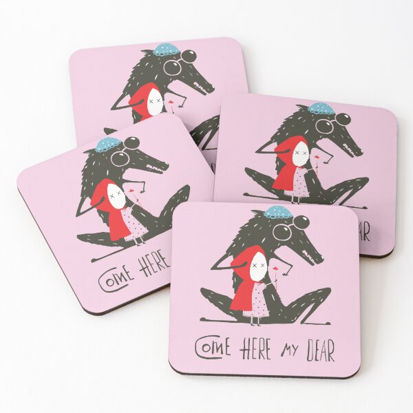 Item preview, Wolf dressed as a grandmother and little red designed and sold by HichamMissiame.