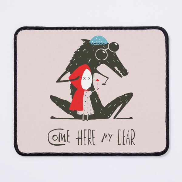 Item preview, Wolf dressed as a grandmother and little red designed and sold by HichamMissiame.