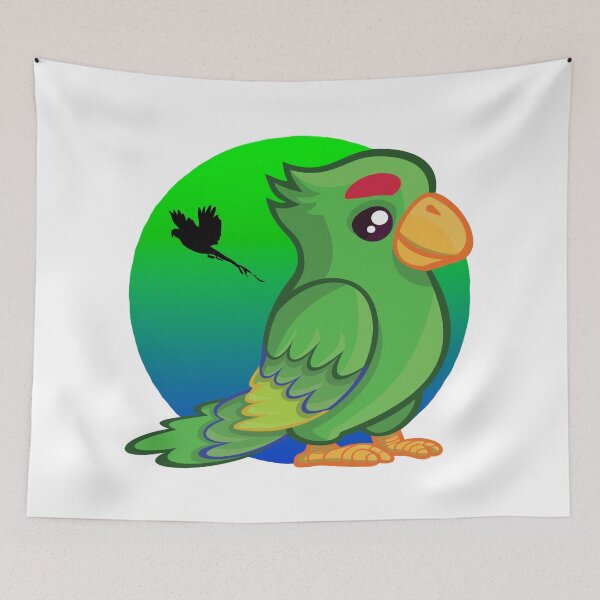 Item preview, Parrot Paradise Circle - Birds designed and sold by Jessi-Sketches.