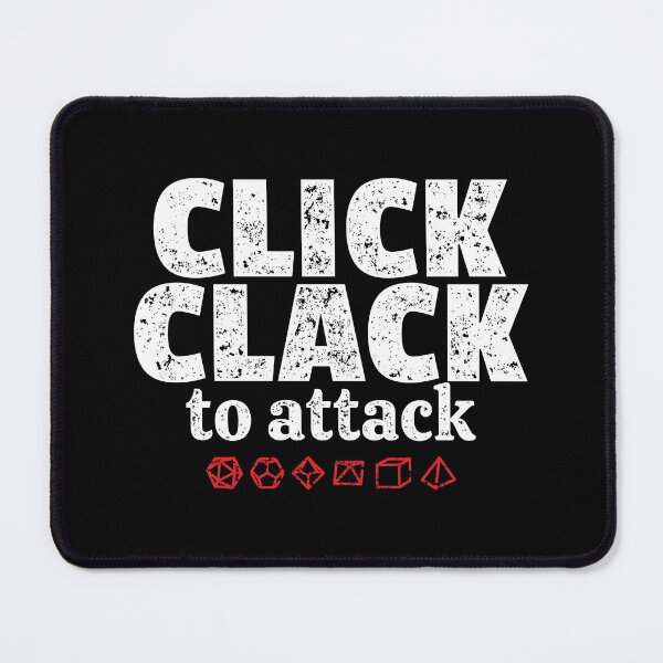 Item preview, Click Clack to Attack DnD Dice designed and sold by DnlDesigns.