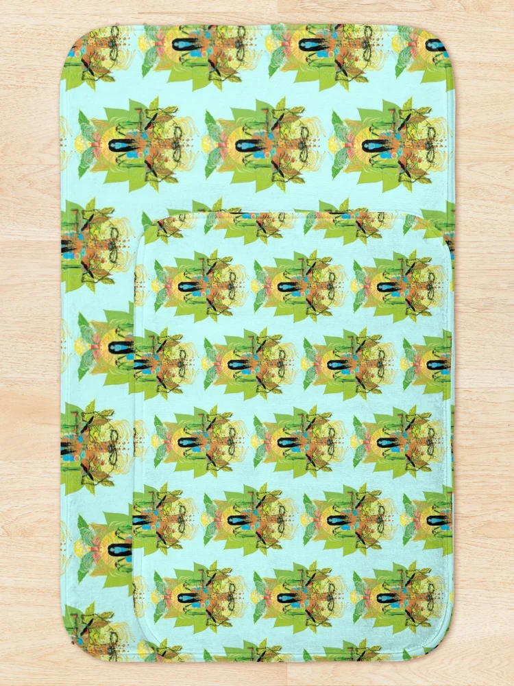 Thumbnail 5 of 6, Bath Mat, Ascension designed and sold by InfinitePathArt.