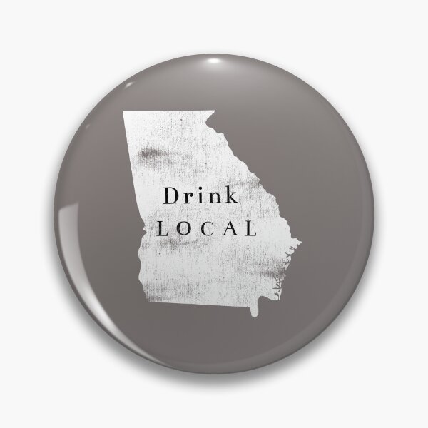 Item preview, Distressed Georgia Drink Local Design designed and sold by Angela Mello.