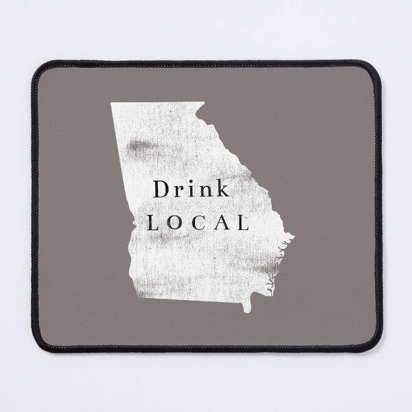 Item preview, Distressed Georgia Drink Local Design designed and sold by Angela Mello.
