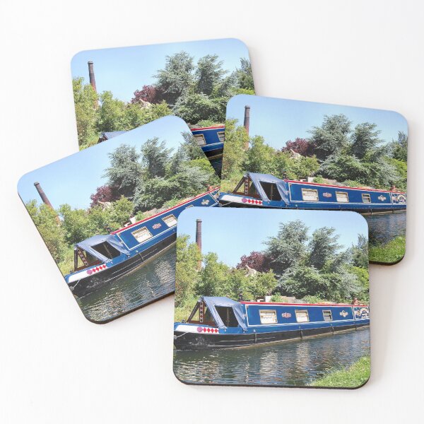 Item preview, CANAL BOAT ON THE LEEDS-LIVERPOOL CANAL. designed and sold by ronsaunders47.