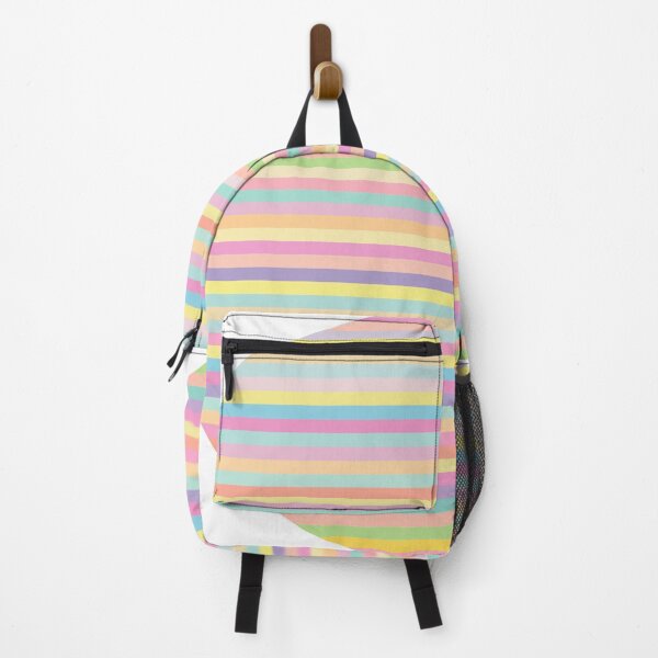Item preview, Circle with pastel stripes pattern - horizontal designed and sold by greatnorris.