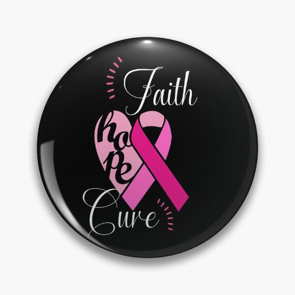 Item preview, Faith Hope Cure | In October We Wear Pink | Nobody Fights Alone designed and sold by DigitalGemShop.