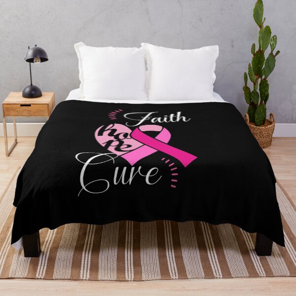Item preview, Faith Hope Cure | In October We Wear Pink | Nobody Fights Alone designed and sold by DigitalGemShop.