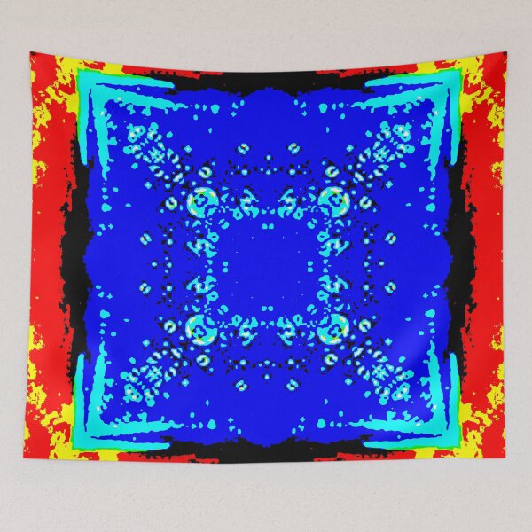 Item preview, Abstract expressionism emblematic multi-color pattern by Code03. "The exuberant quadrilateral" a fye and cool design by Code03.  designed and sold by Code03.
