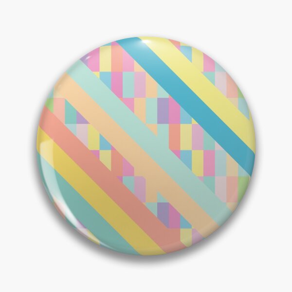 Item preview, Sloped stripes pastel pattern - pastel rectangles designed and sold by greatnorris.